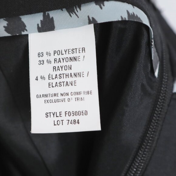 JOSEF Black Pencil Skirt Workwear Office Sleek Lined Classic Casual Plus size - Picture 7 of 8